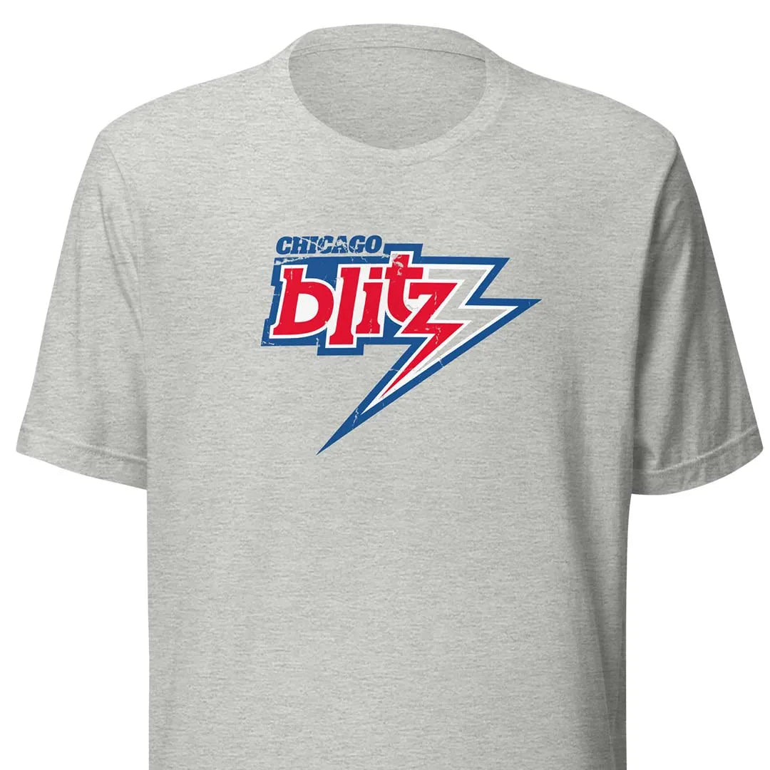 Chicago Blitz USFL Football Unisex Retro T-shirt
