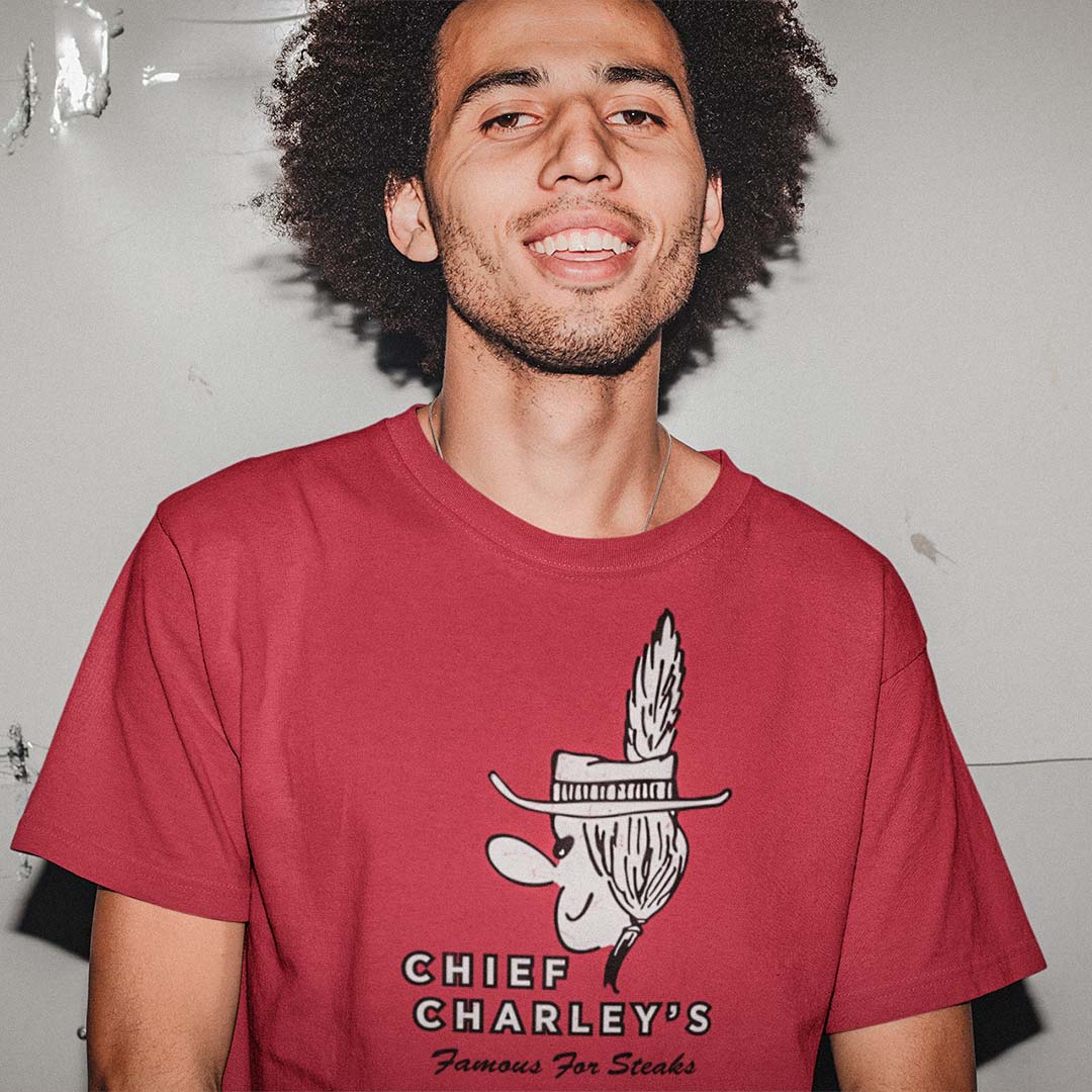 Chief Charley's Restaurant Florida Unisex Retro T-shirt