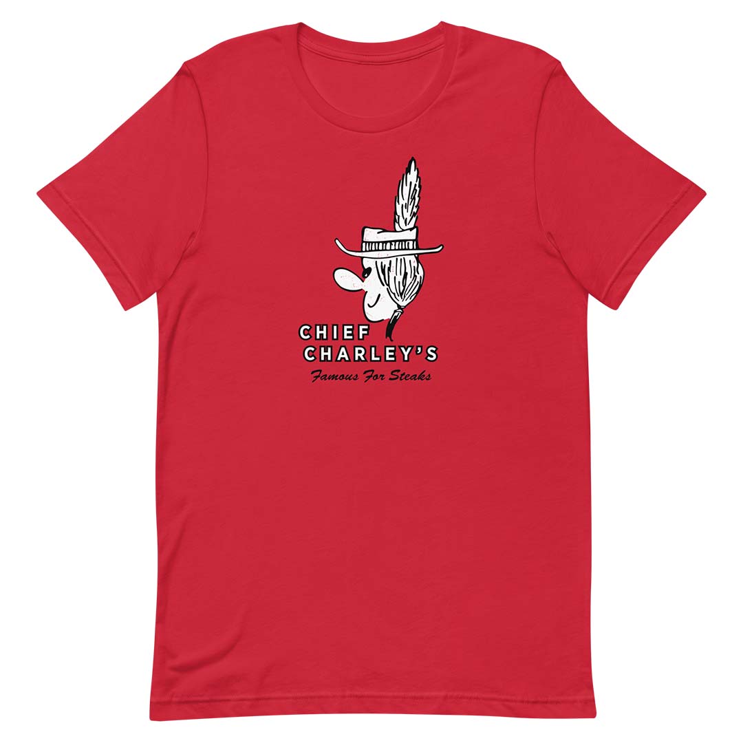 Chief Charley's Restaurant Florida Unisex Retro T-shirt