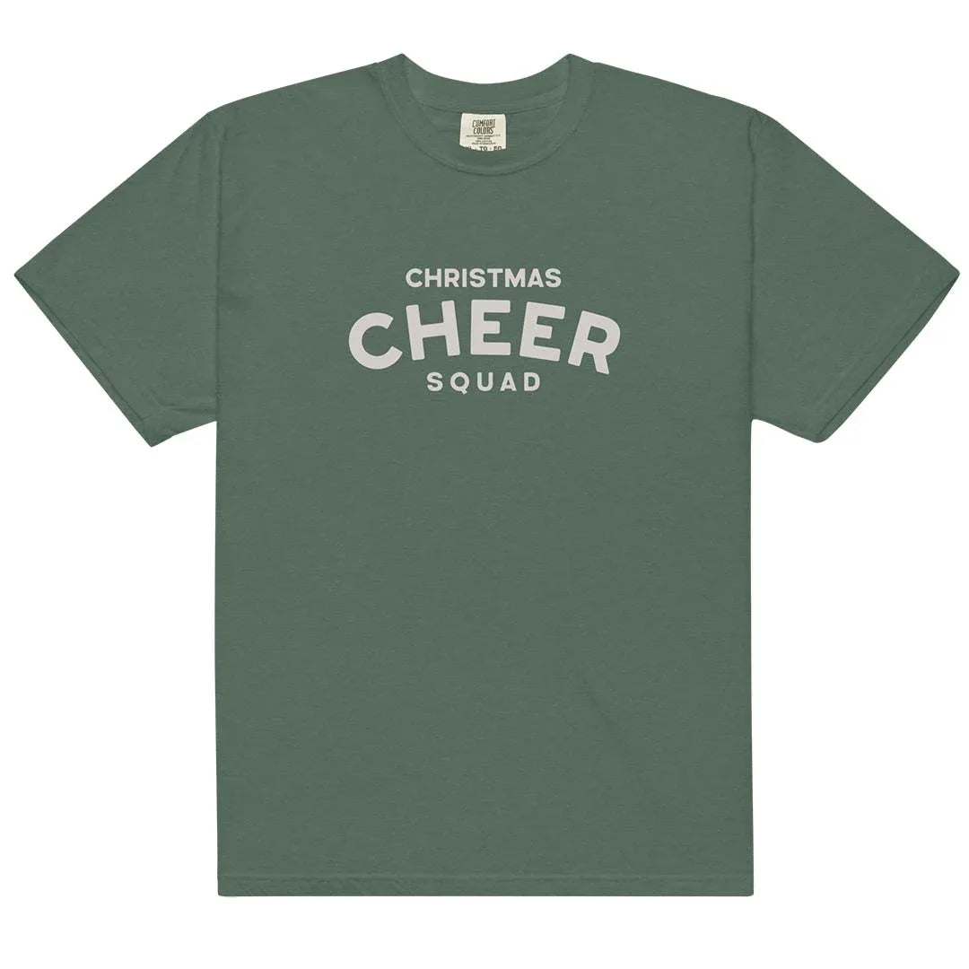 Christmas Cheer Squad Unisex Garment-dyed Heavyweight T-shirt