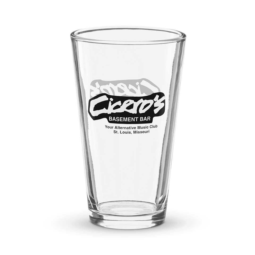 Cicero’s Basement Bar St. Louis Shaker Pint Glass