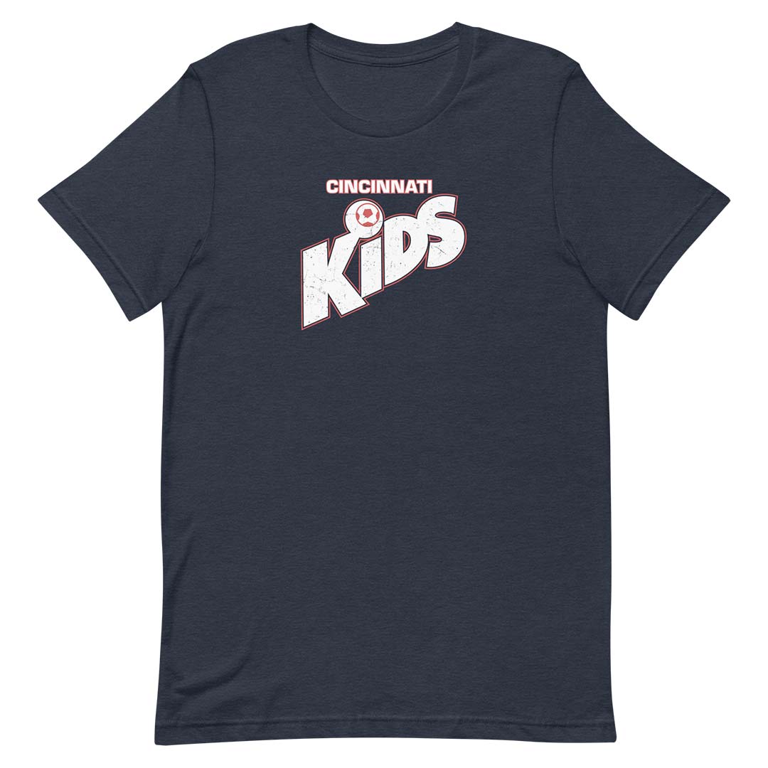 Cincinnati Kids MISL Soccer Unisex Retro T-shirt