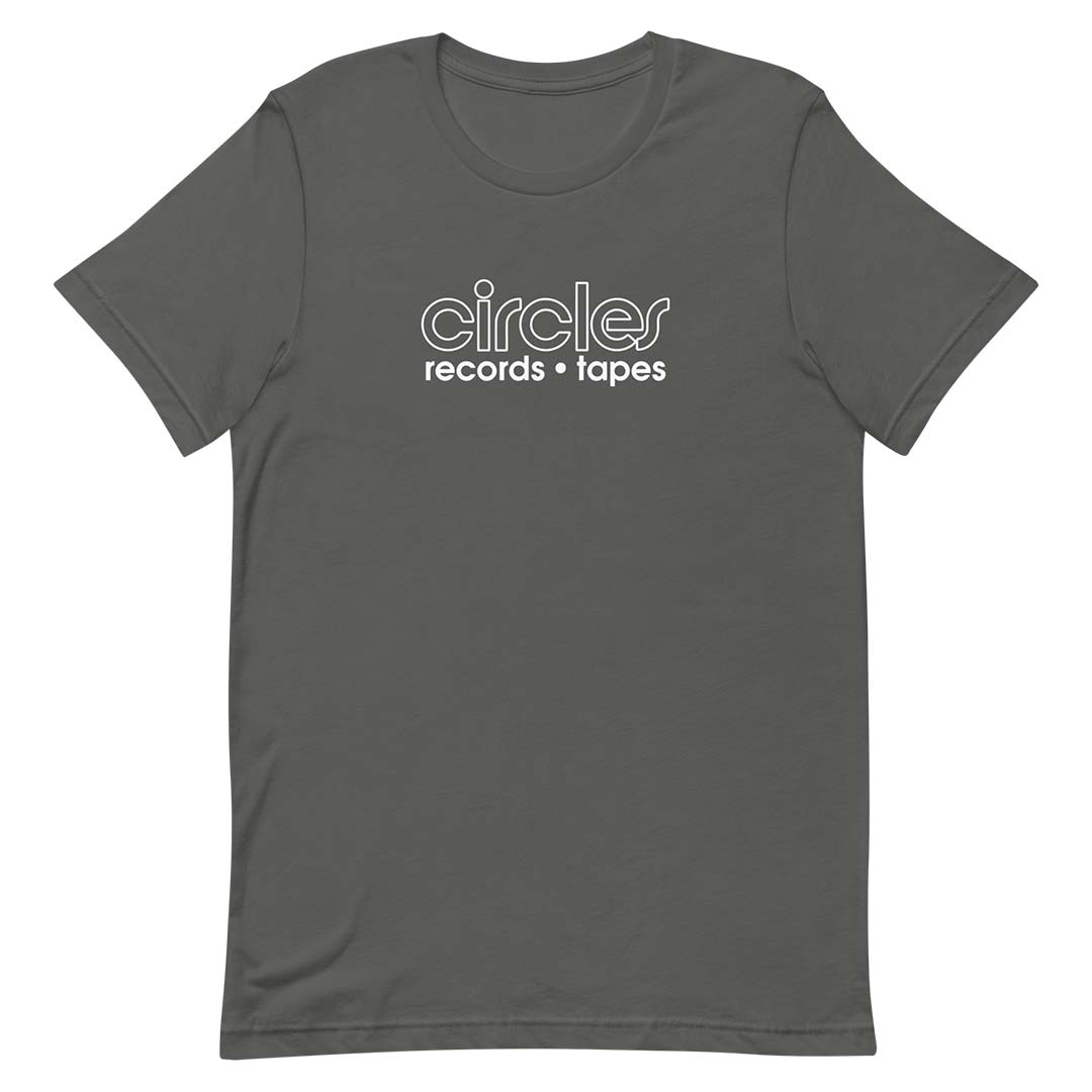 Circles Records Tapes Phoenix Unisex Retro T-shirt