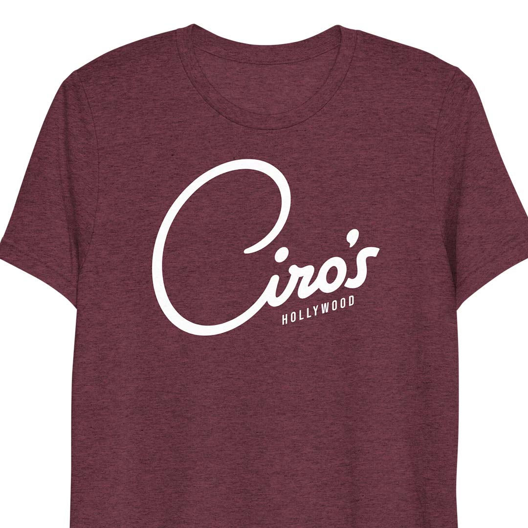 Ciro's Hollywood Unisex Retro T-shirt – Bygone Brand