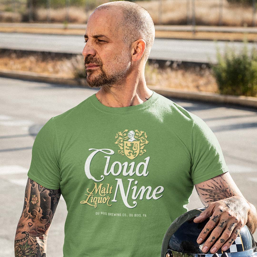 Cloud Nine Malt Liquor Du Bois Brewing Co Pennsylvania Unisex Retro T-shirt