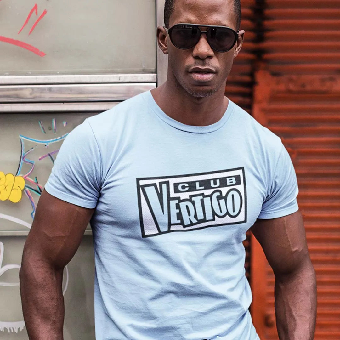 Club Vertigo Night Club Rockford Unisex Retro T-shirt