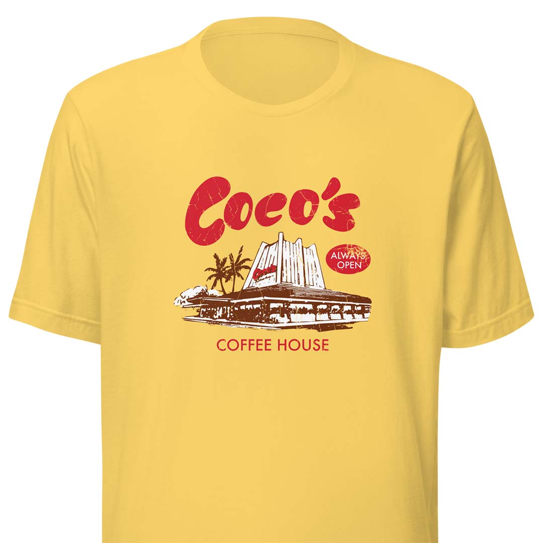 Coco’s Coffee House Honolulu Unisex Retro T-shirt