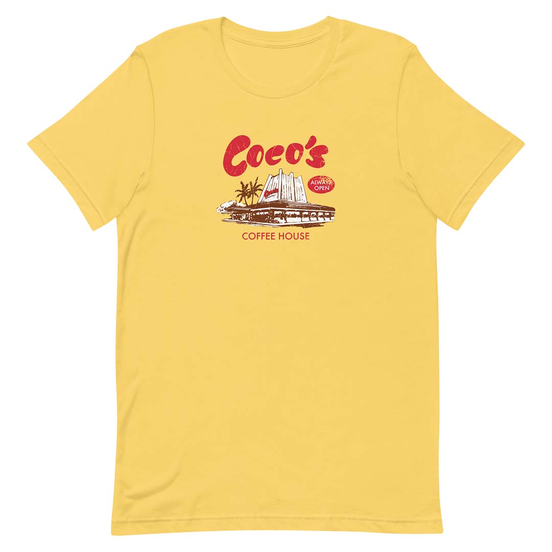 Coco’s Coffee House Honolulu Unisex Retro T-shirt
