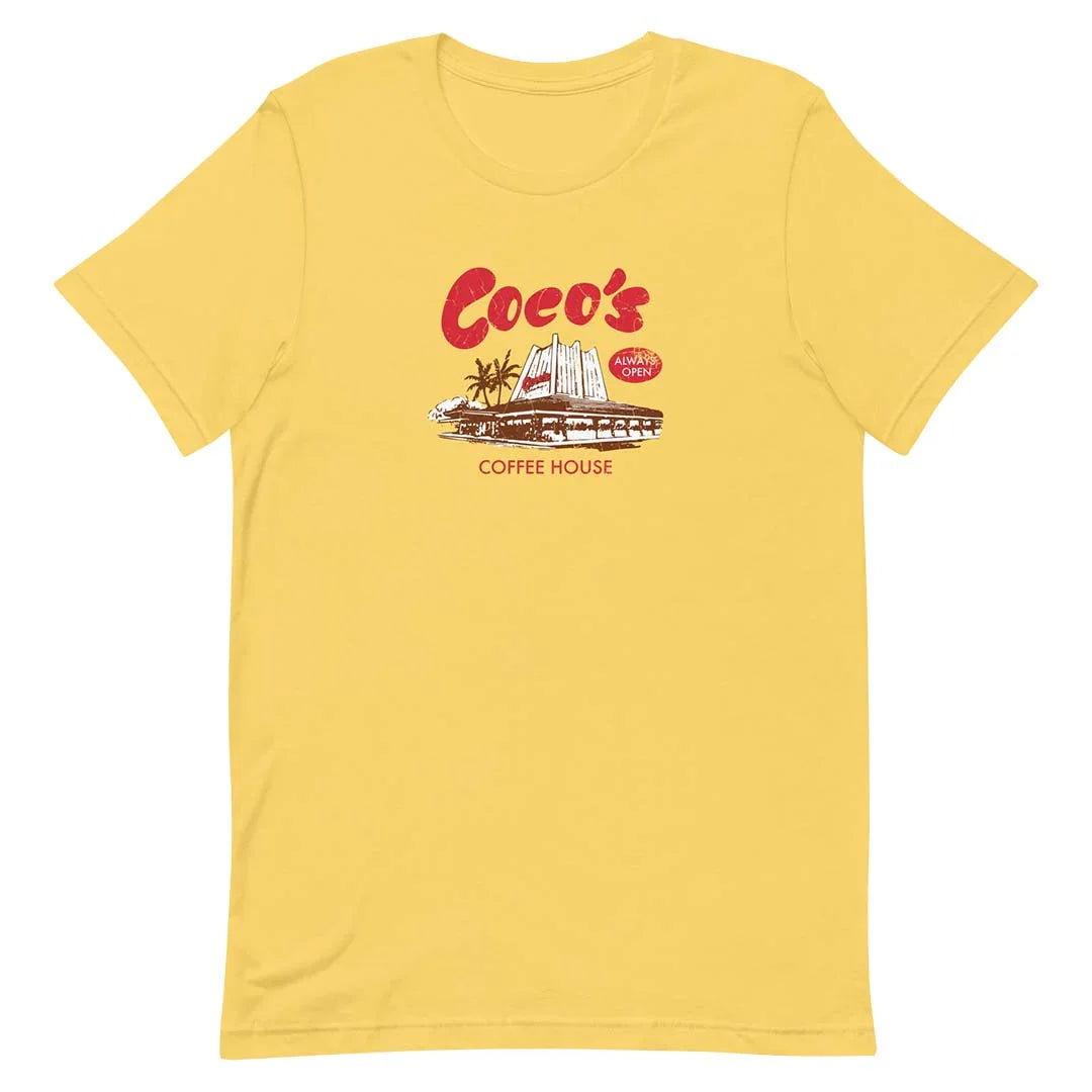 Coco’s Coffee House Honolulu Unisex Retro T-shirt