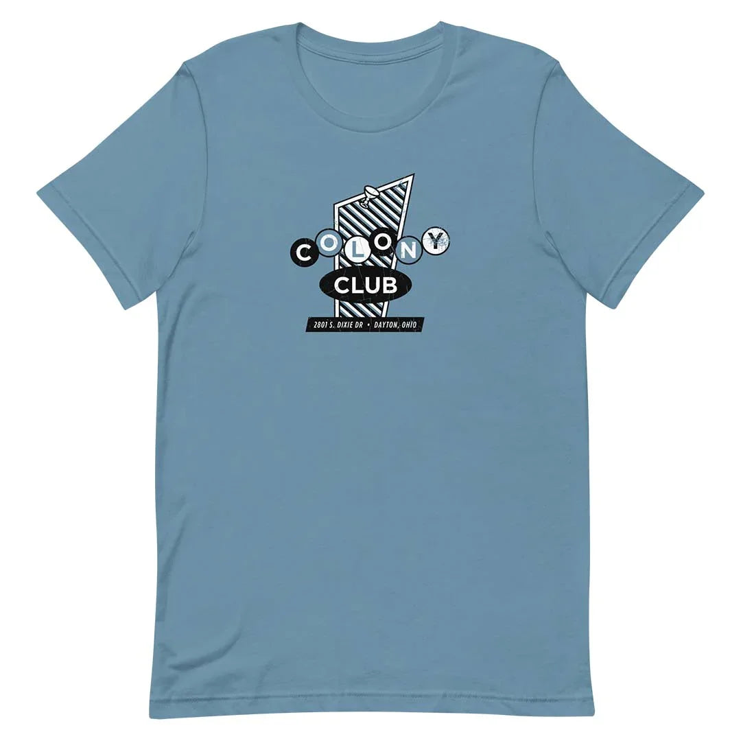 Colony Club Dayton Ohio Unisex Retro T-shirt