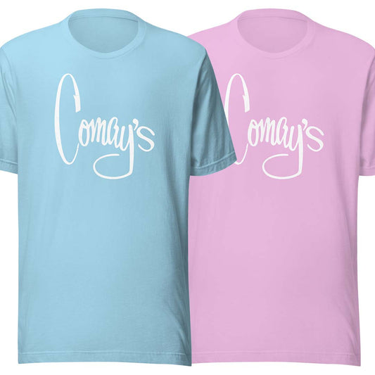 Comay’s Jewelers & Record Shop Unisex Retro T-shirt