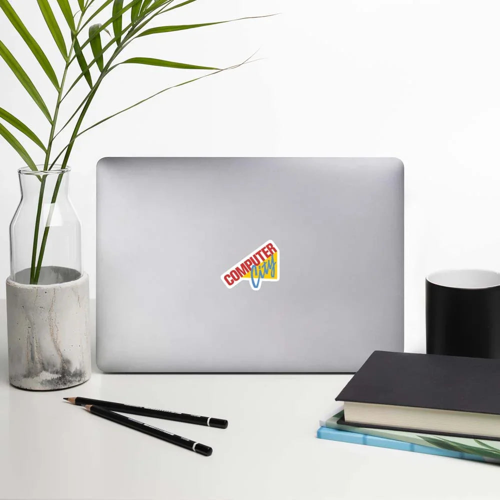 Computer City Retro Sticker