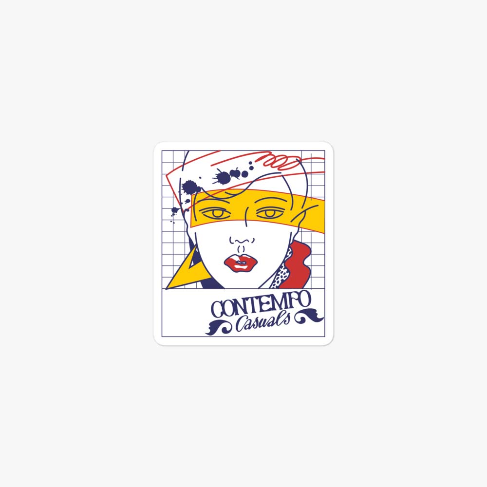 Contempo Casuals Retro Sticker