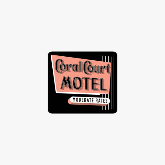Coral Court Motel St. Louis Retro Sticker