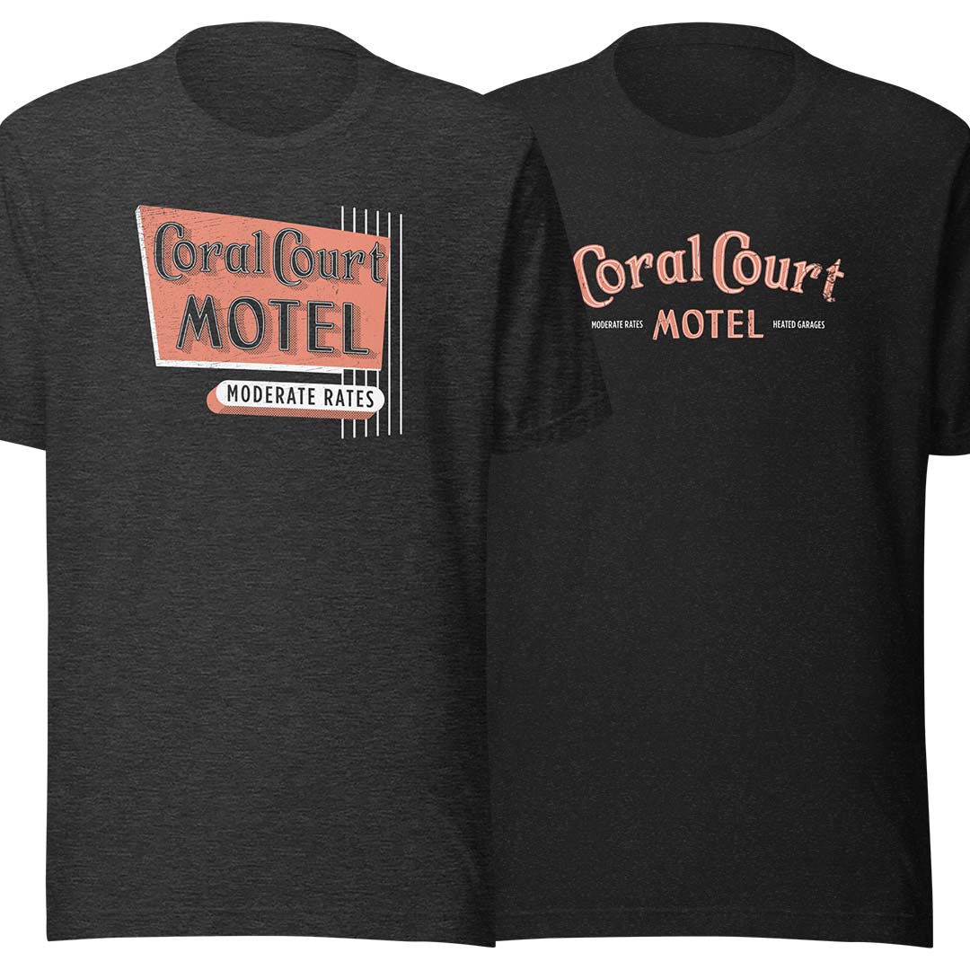 Coral Court Motel St. Louis Unisex Retro T-shirt
