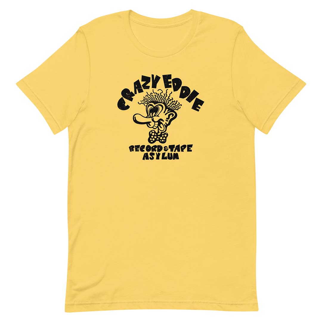 Crazy Eddie Record & Tape Asylum New York & New Jersey Unisex Retro T-shirt