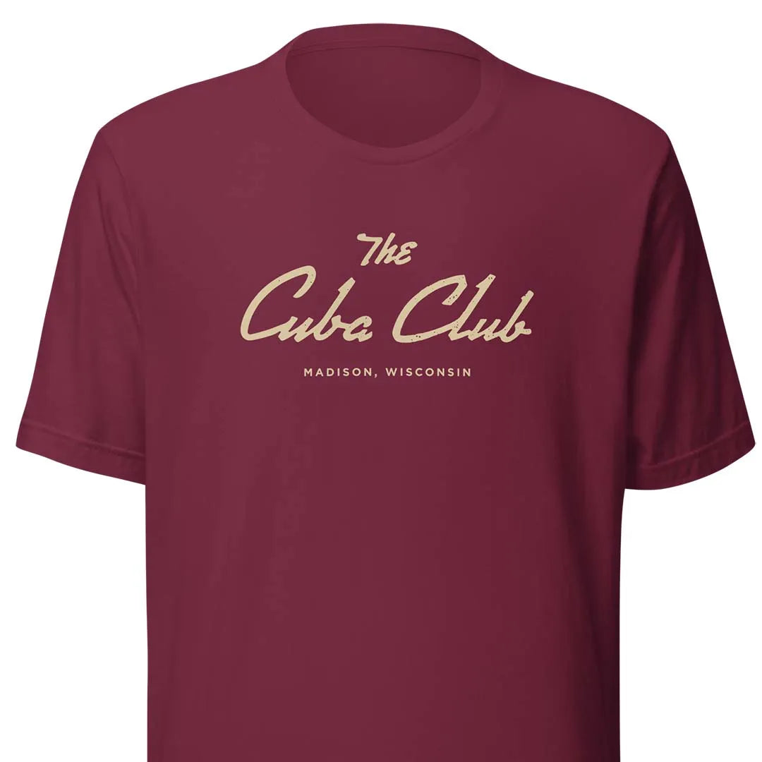 Cuba Club Madison Unisex Retro T-shirt