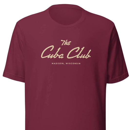 Cuba Club Madison Unisex Retro T-shirt