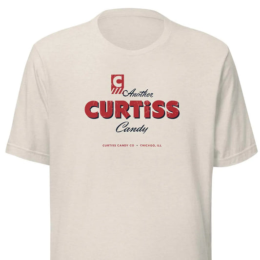 Curtiss Candy Company Chicago Unisex Retro T-shirt