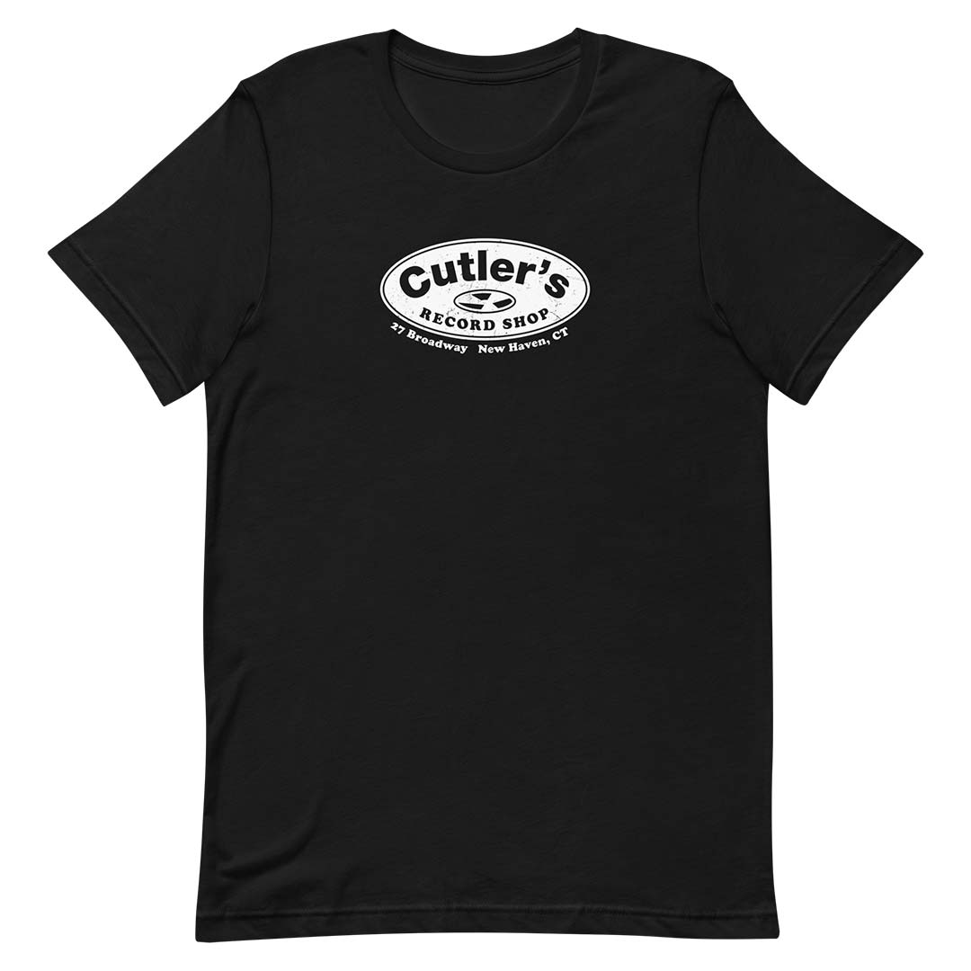 Cutler's Record Shop New Haven Unisex Retro T-shirt