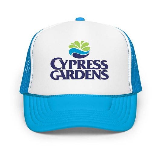 Cypress Gardens Florida Retro Foam Trucker Hat