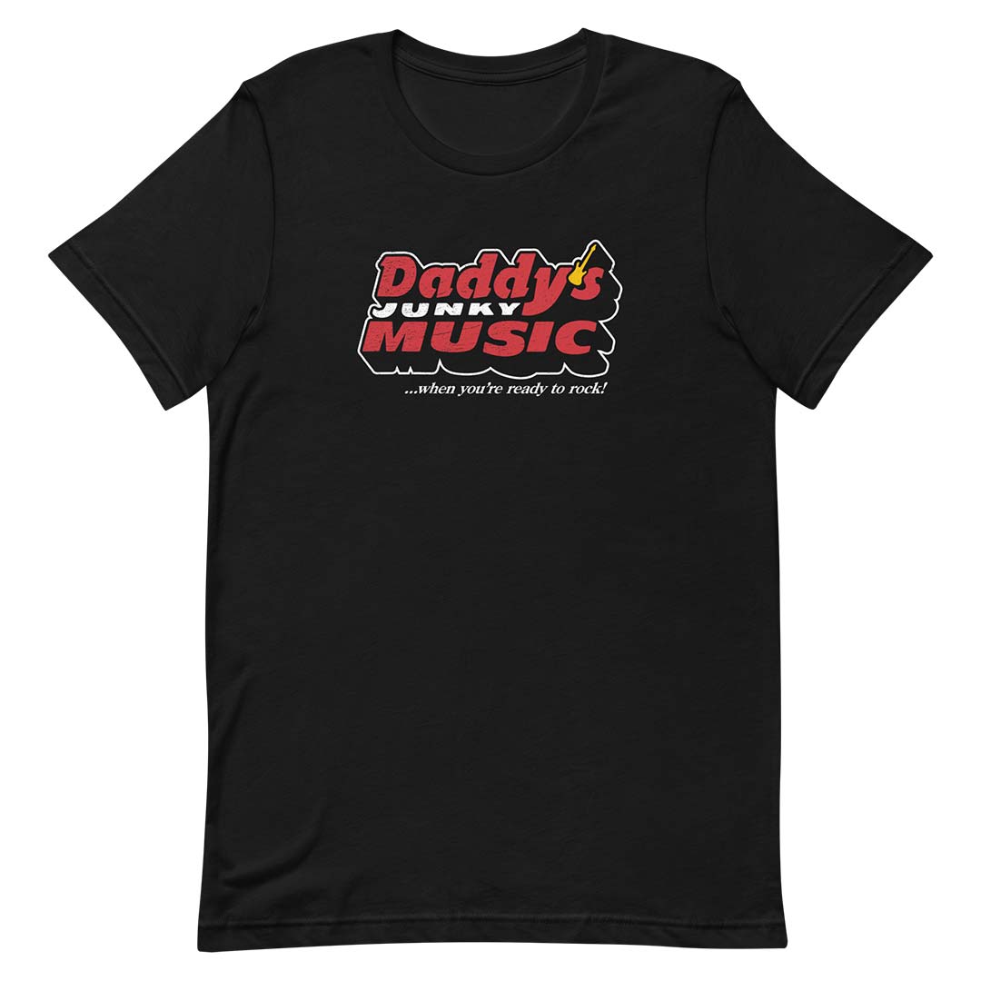Daddy’s Junky Music Store Boston Unisex Retro T-shirt