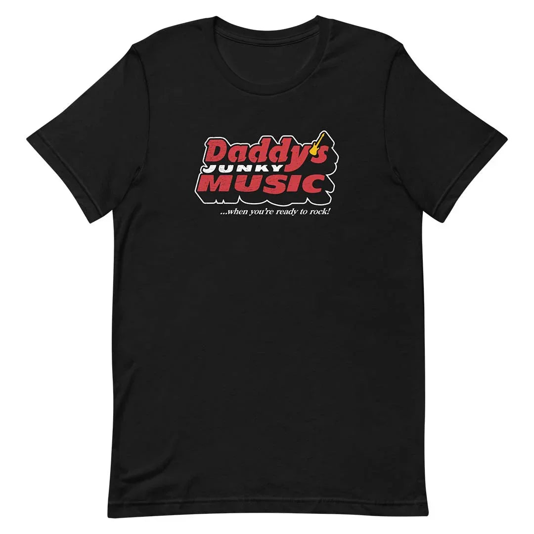 Daddy’s Junky Music Store Boston Unisex Retro T-shirt