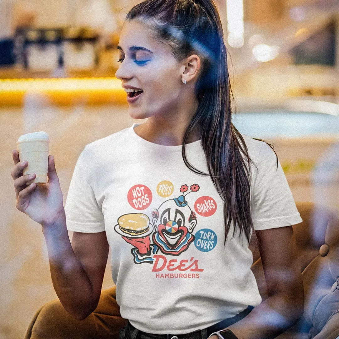 Dee’s Hamburgers Salt Lake City Unisex Retro T-shirt