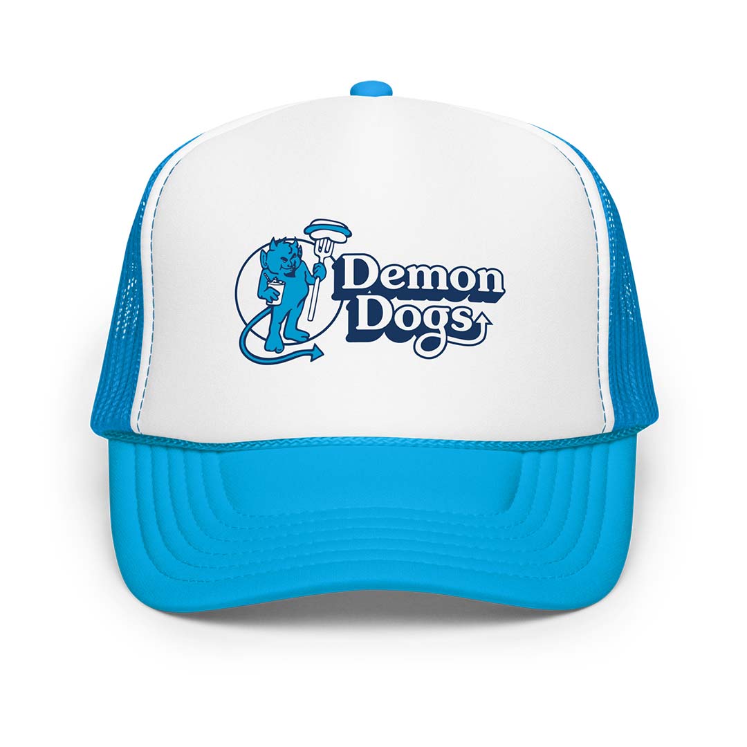 Demon Dogs Chicago Retro Foam Trucker Hat