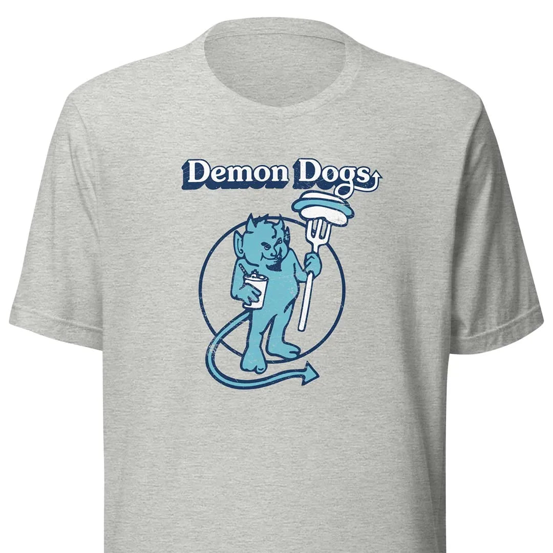 Demon Dogs Chicago Unisex Retro T-shirt