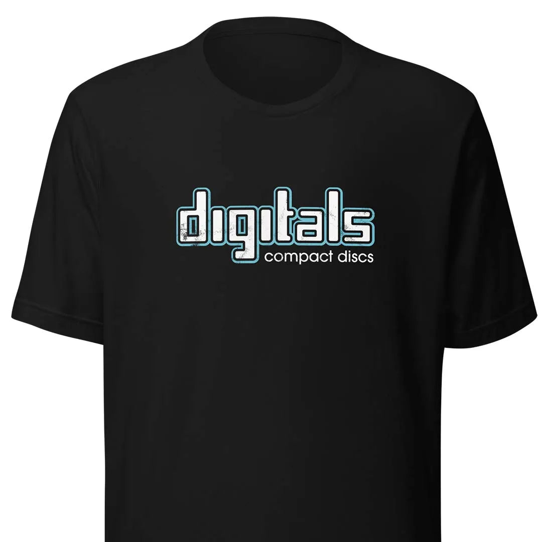 Digitals Compact Discs Rockford Unisex Retro T-shirt