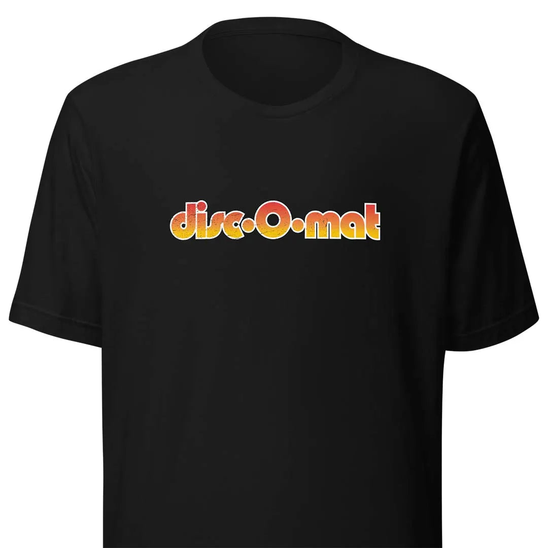 Disc-O-Mat Records & Tapes New York Unisex Retro T-shirt