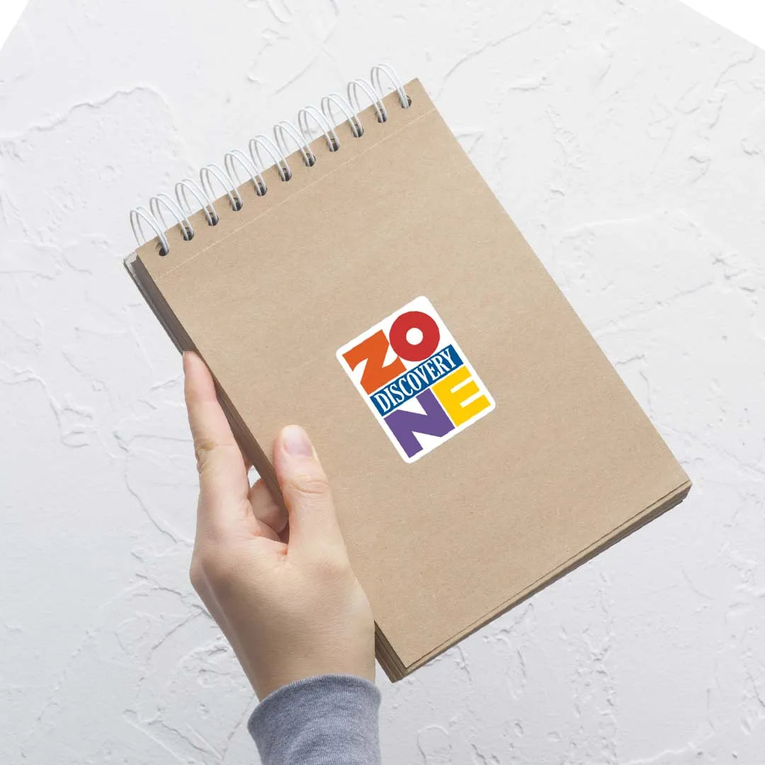 Discovery Zone Retro Sticker