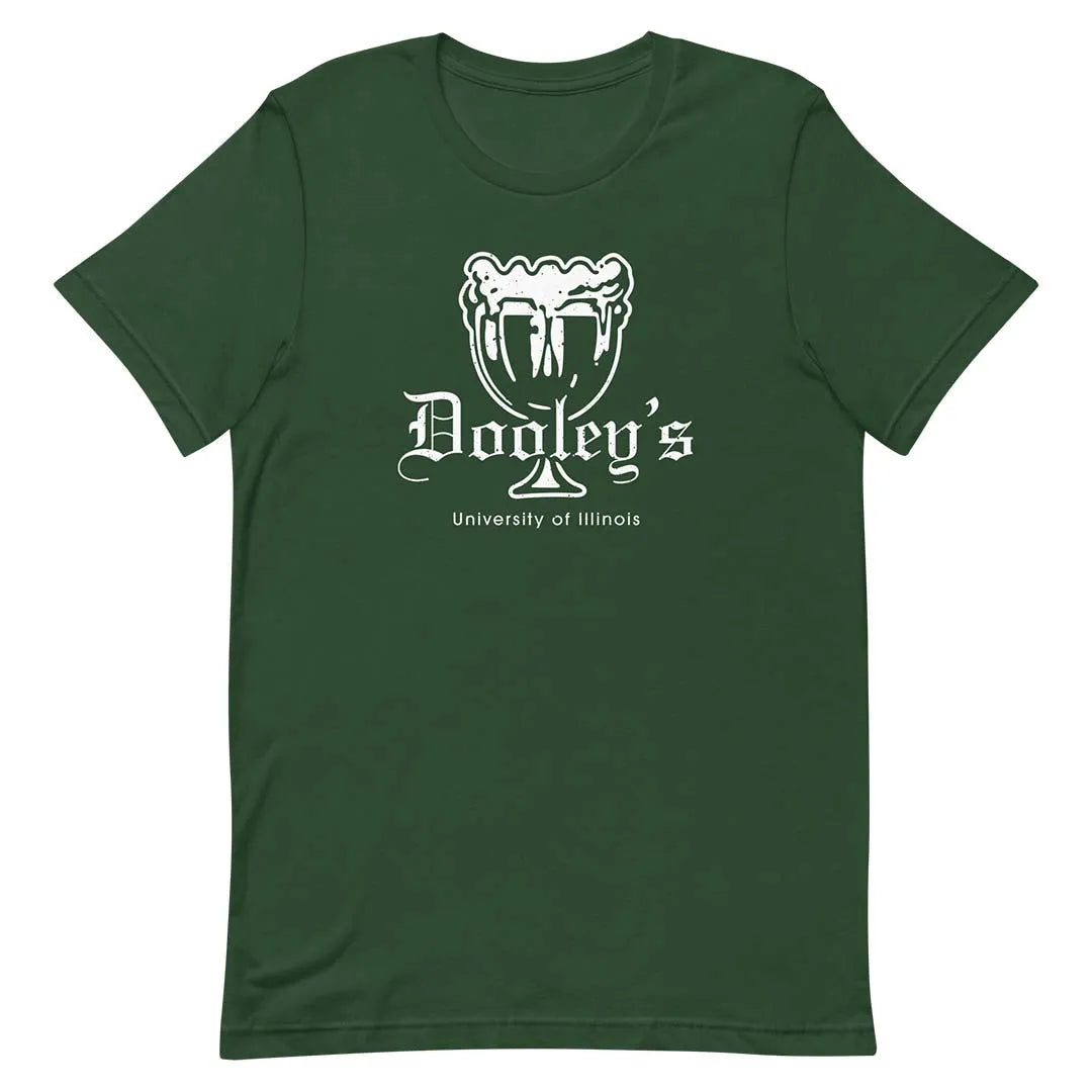 Dooley’s Champaign Unisex Retro T-shirt