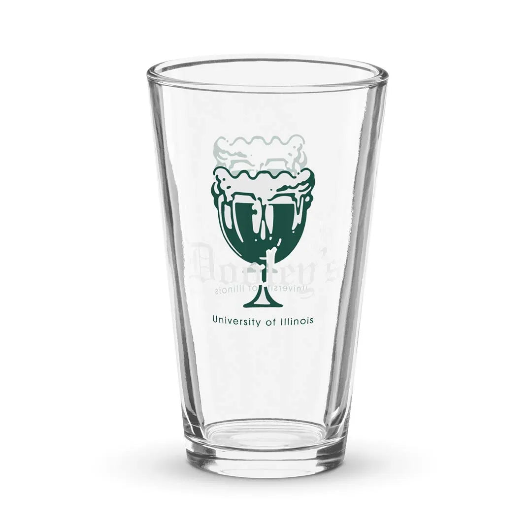 Dooley’s Champaign-Urbana Shaker Pint Glass