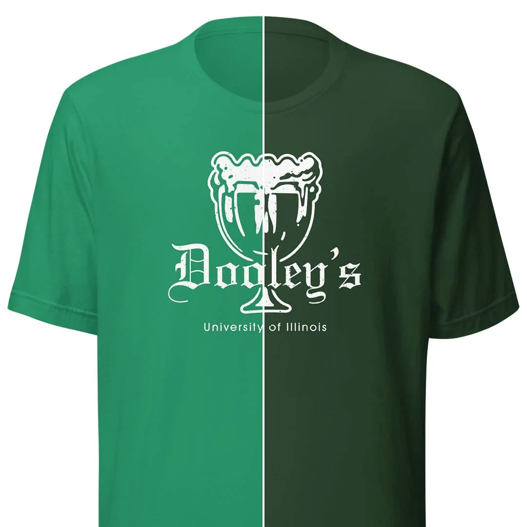 Dooley’s Champaign Unisex Retro T-shirt
