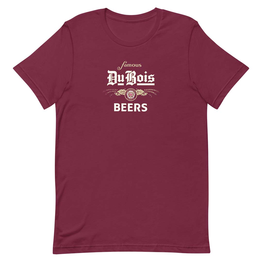 Du Bois Brewing Co Beer Pennsylvania Unisex Retro T-shirt