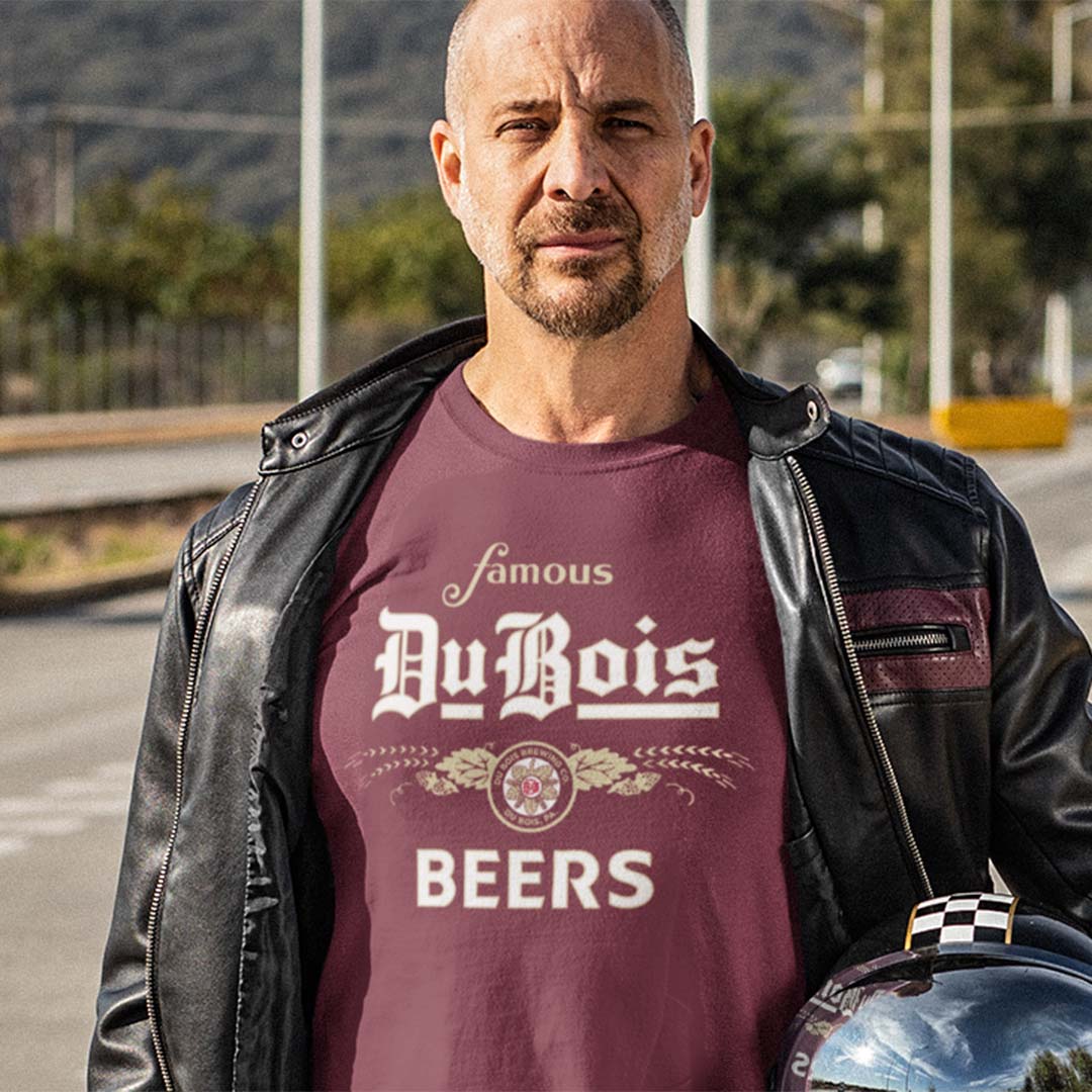 Du Bois Brewing Co Beer Pennsylvania Unisex Retro T-shirt