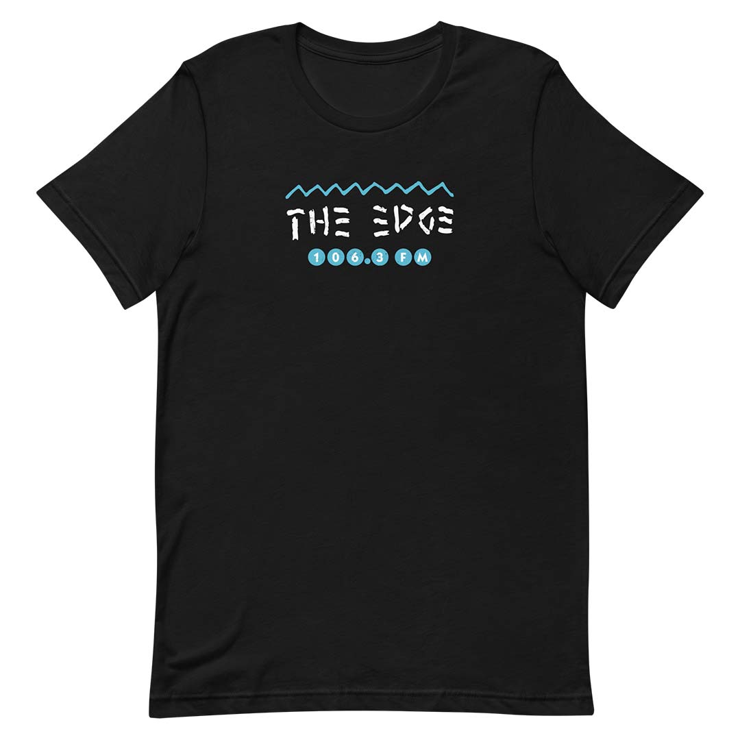 Edge 106.3 KEDJ Radio Phoenix Unisex Retro T-shirt