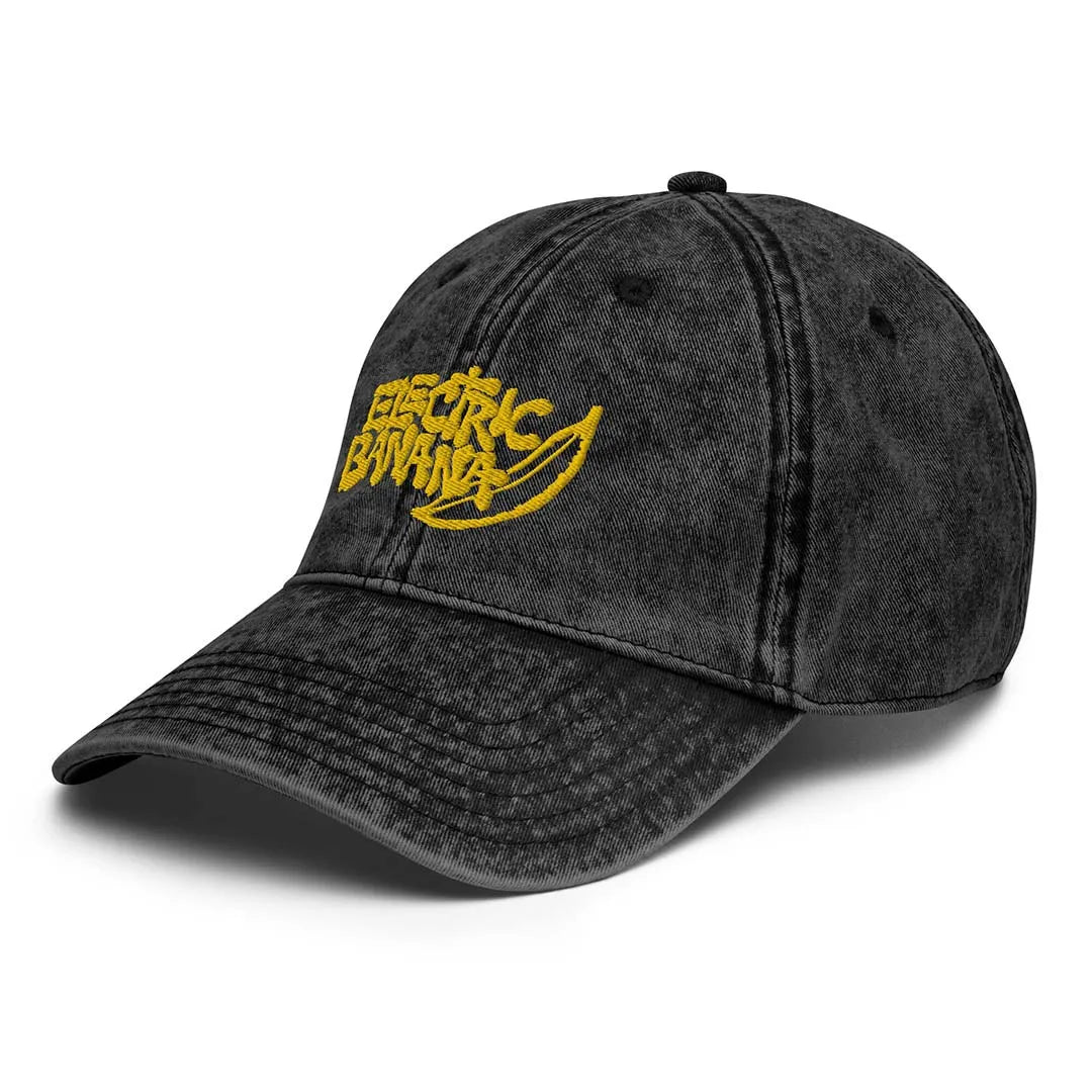 Electric Banana Pittsburgh Retro Vintage Hat