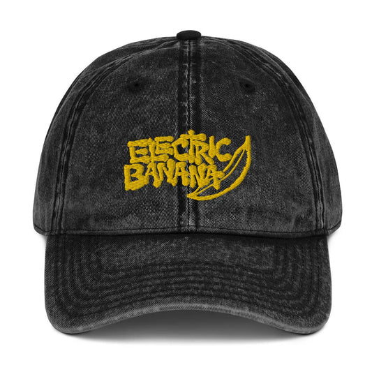Electric Banana Pittsburgh Retro Vintage Hat