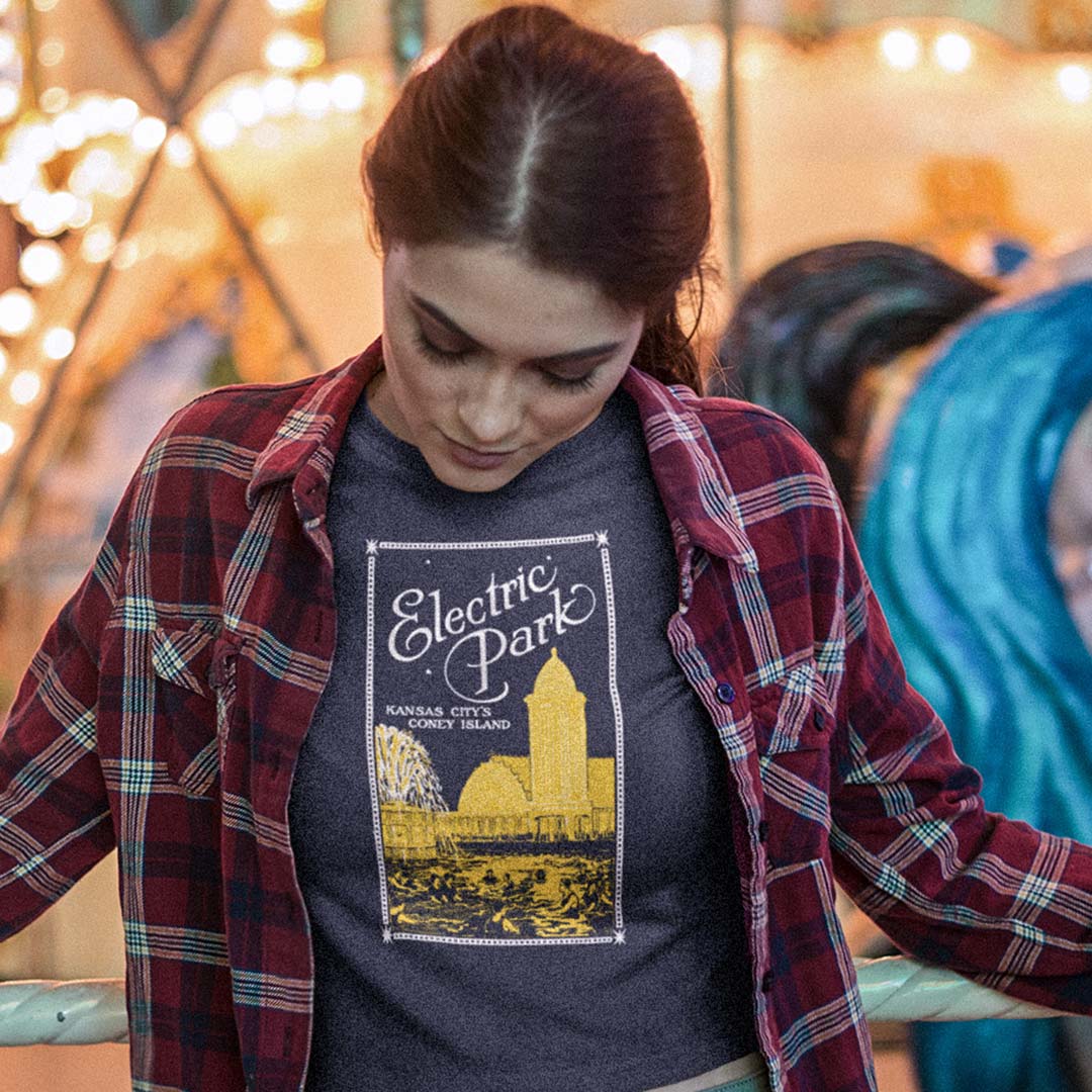 Electric Park Kansas City's Coney Island Unisex Retro T-shirt