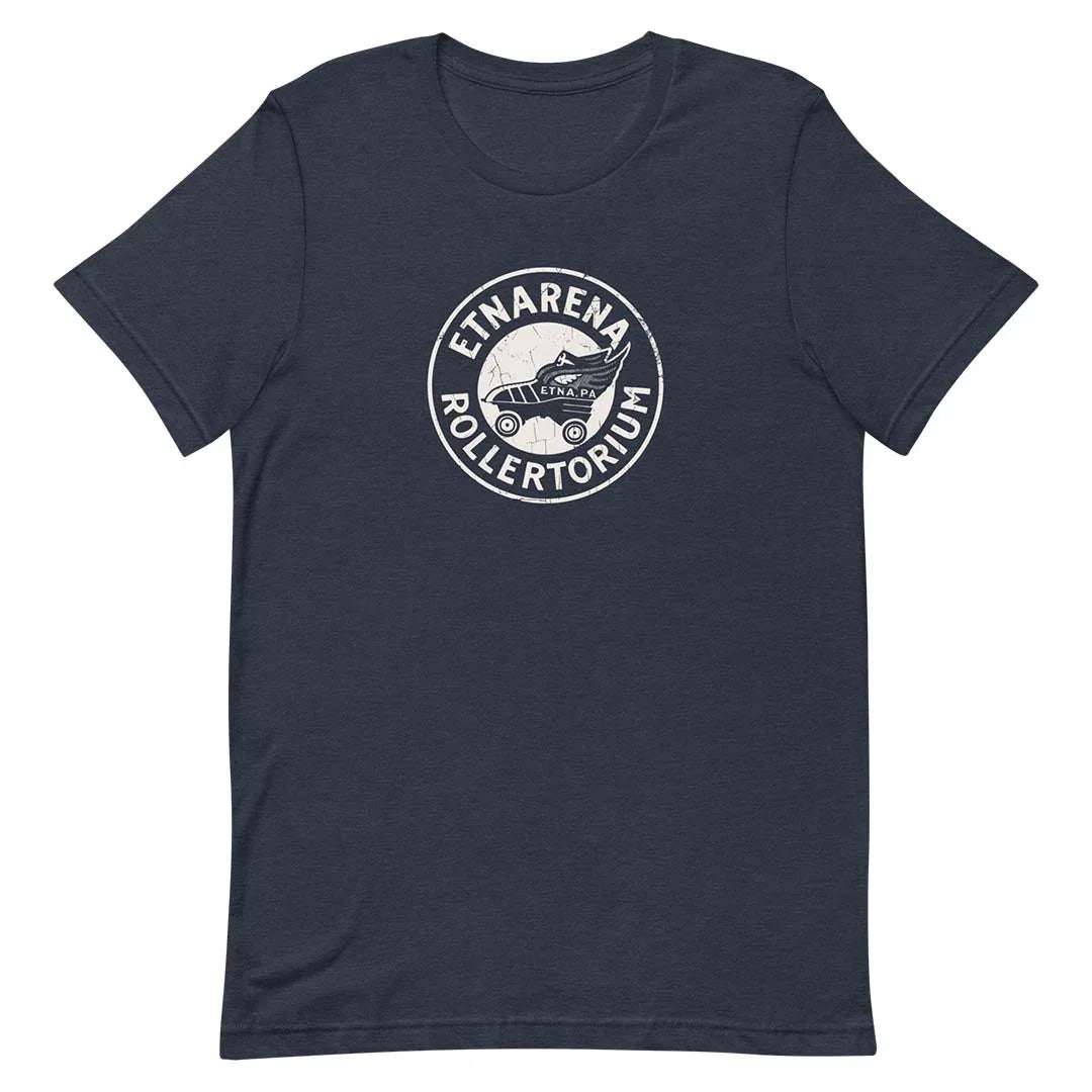 Etnarena Rollertorium Pennsylvania Unisex Retro T-shirt