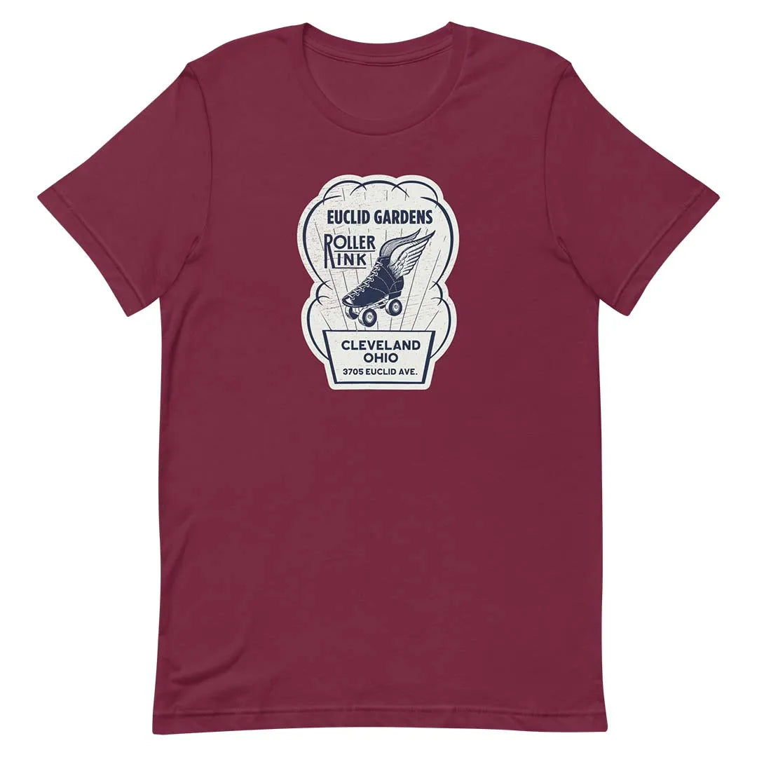 Euclid Gardens Roller Rink Cleveland Unisex Retro Tee