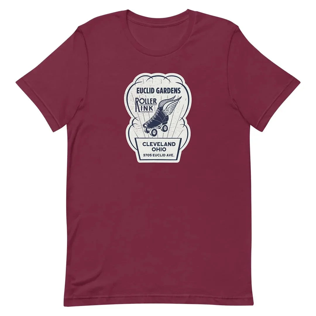 Euclid Gardens Roller Rink Cleveland Unisex Retro Tee