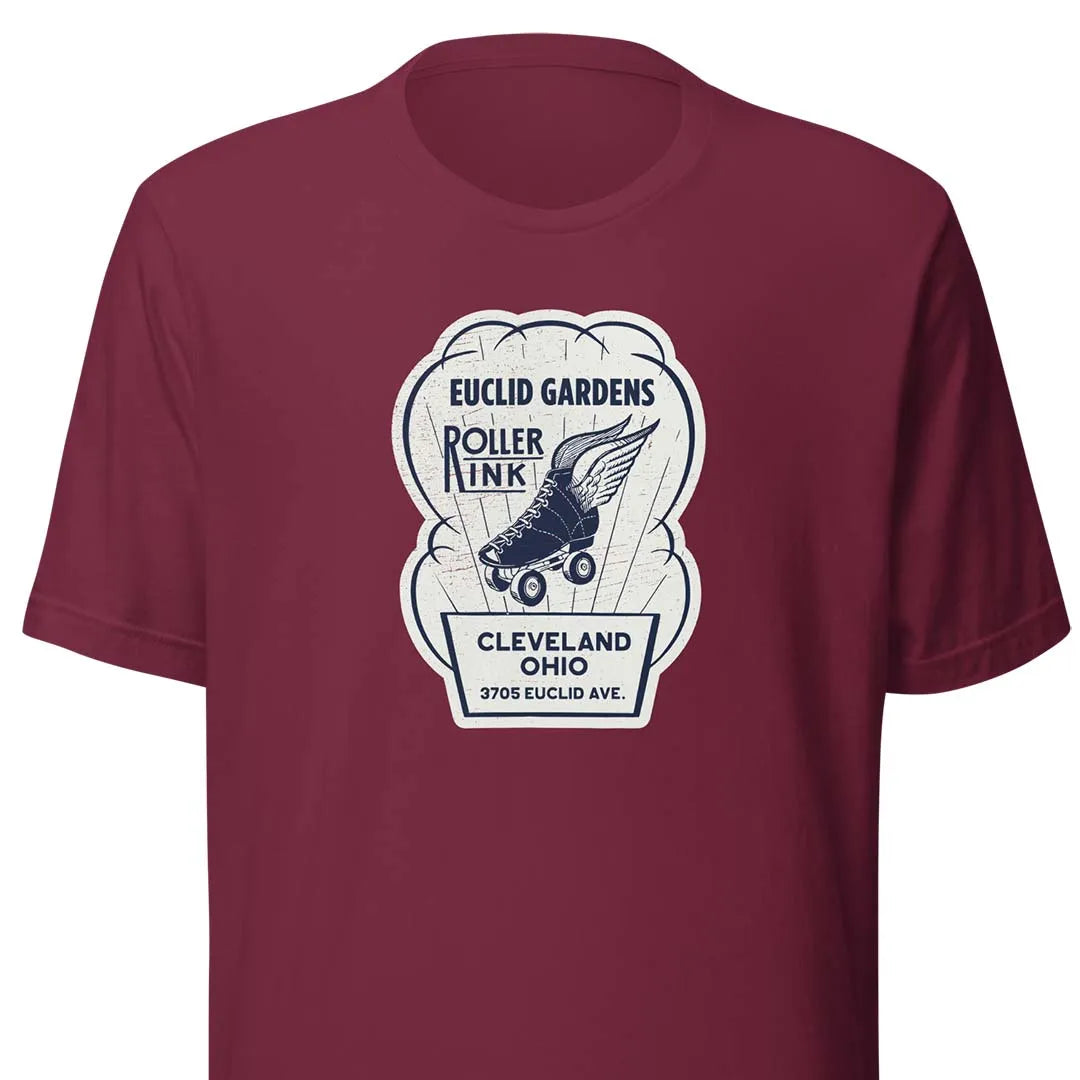 Euclid Gardens Roller Rink Cleveland Unisex Retro Tee