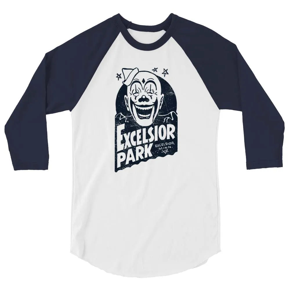 Excelsior Park Minnesota unisex 3/4 sleeve raglan baseball tee