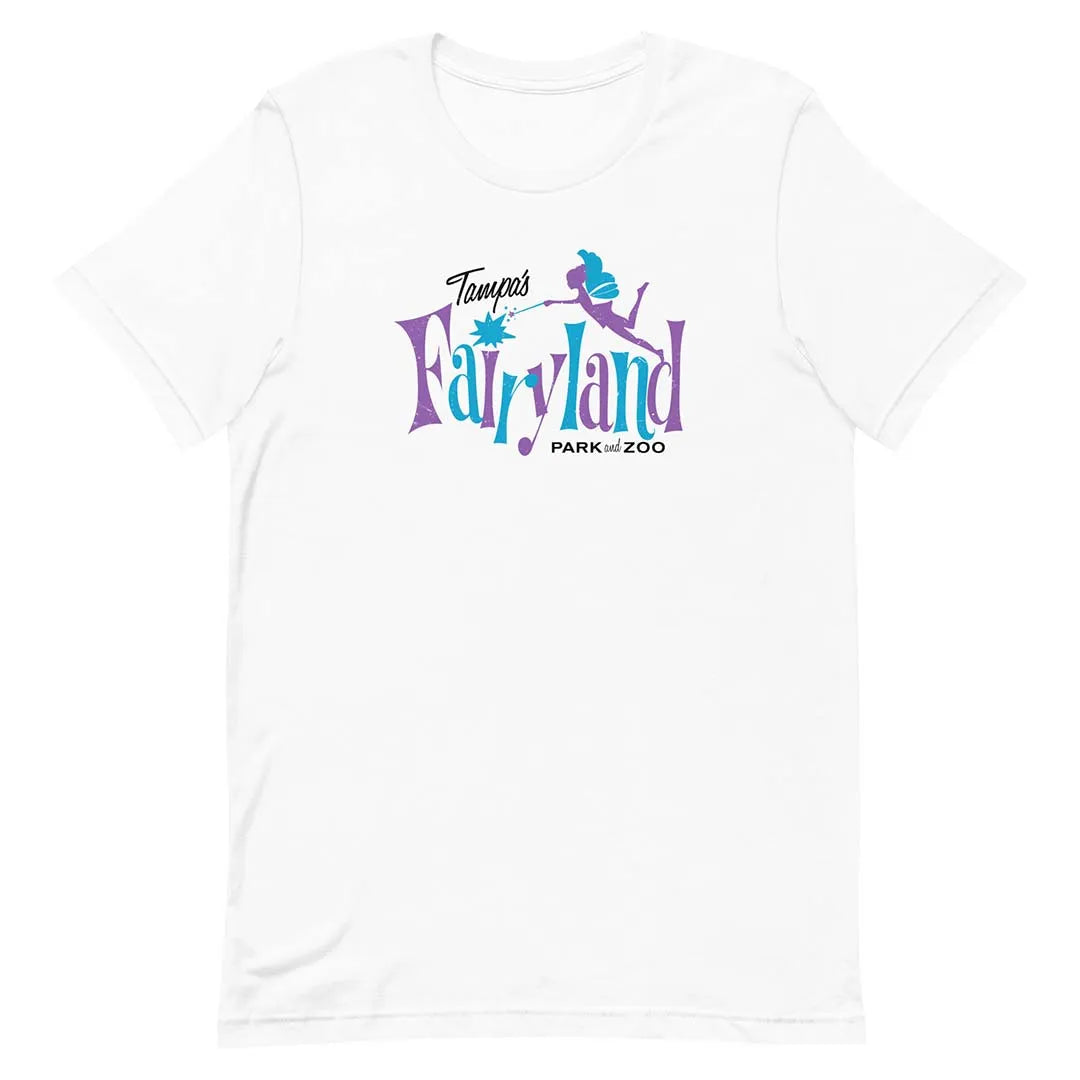 Fairyland Amusement Park Tampa Unisex Retro T-shirt