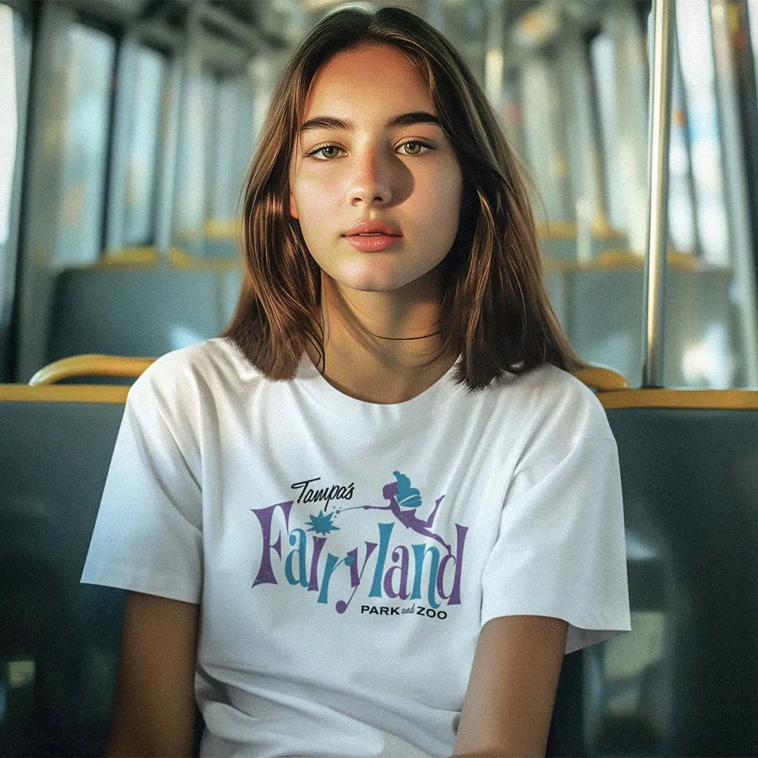 Fairyland Amusement Park Tampa Unisex Retro T-shirt