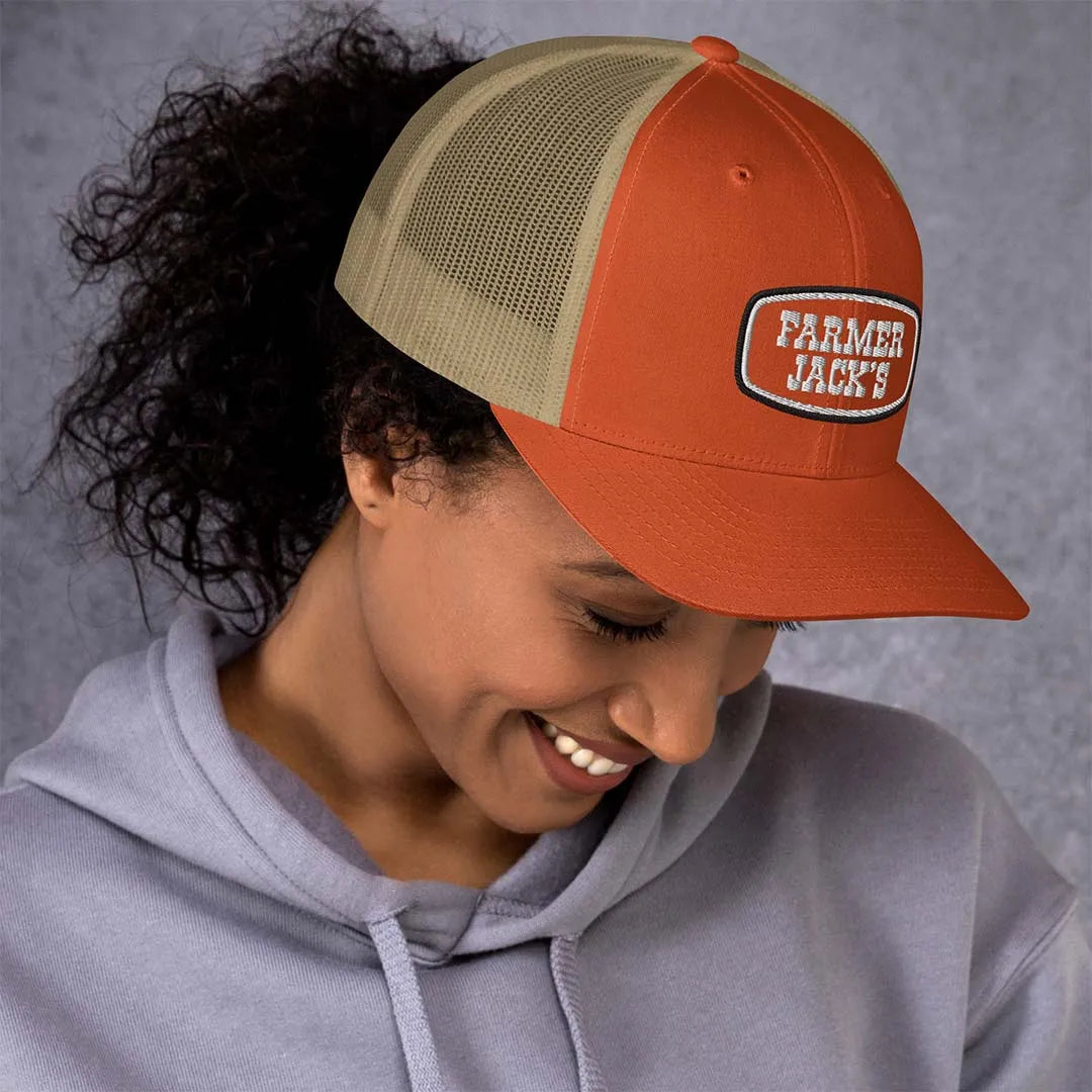 Farmer Jack Supermarket Detroit Retro Trucker Hat